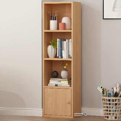 Picture of Karigor BD 4 Layer Best Quality Book Shelf Standing Display Shelve Rack Bookcase MDF Board Bookshelf Showpiece Rack with Storage Cabinet by KARIGOR BD