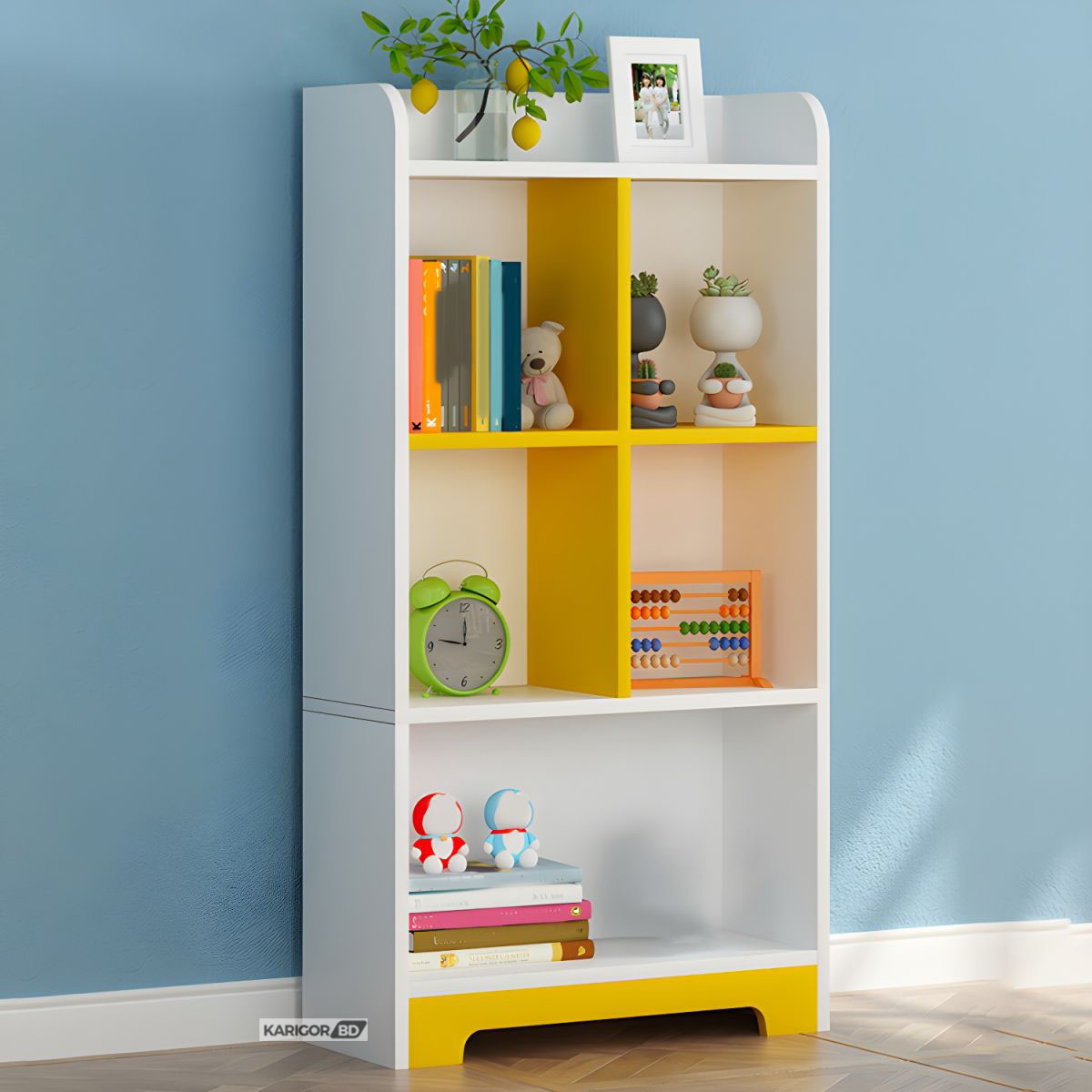 Picture of Karigor BD KARIGOR Innovatiove 6 Layer Shelf Showpiece Stand Book Shelf Side Rack Bookcase Self Showcase Shelve
