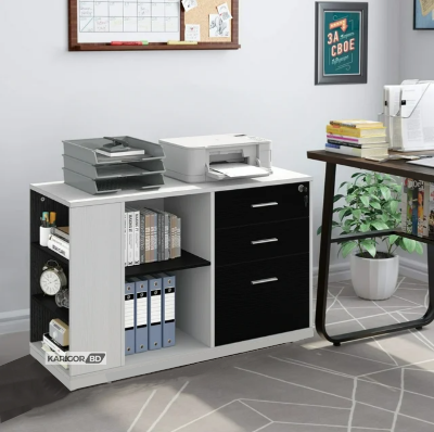 Picture of Karigor BD Office Storage Organizer File Cabinet Sideboard Printer Stand File Rack with Drawers- Model 3D0P5S by KARIGOR