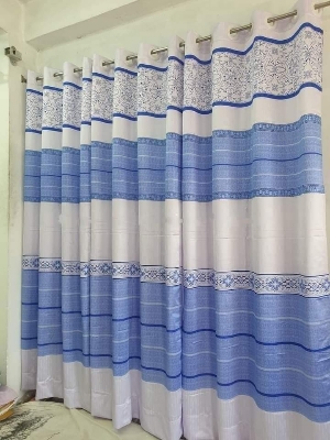 Picture of china design  Curtain Porda( Mota kapod 4 khuci) colour - ,Blue,from - Suba International