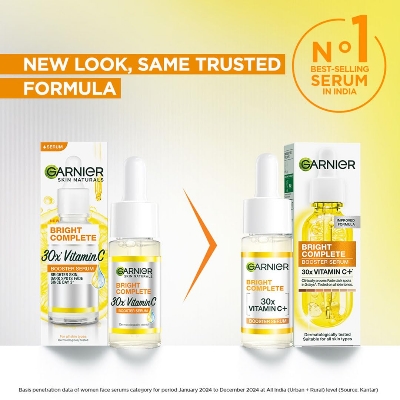 Picture of Garnier Bright Complete  Booster Serum 30x Vitamin C+ 15ml INDIAN