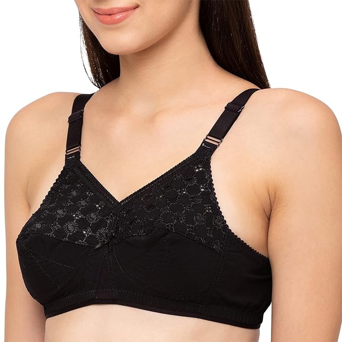Picture of Juliet Nari Bra Black Colour Size 36 INDIAN