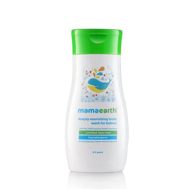 Picture of Mamaearth Deeply Nourishing Body Wash For Babies 200ml INDIAN
