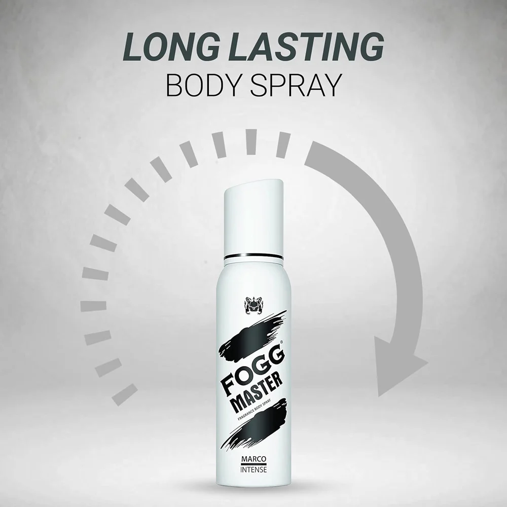 Picture of FOGG Master Fragrance Body Spray Marco Intense For Men 120ml INDIAN