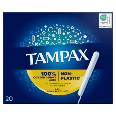 Picture of Tampax Regular Compak With Applicator Regular 20p Pack UK