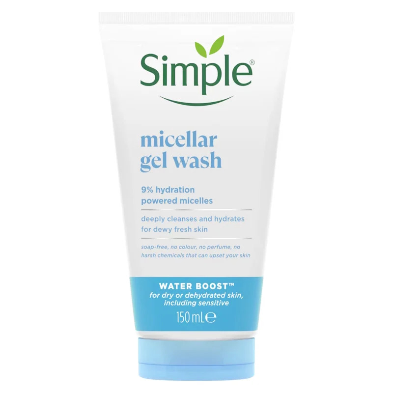 Picture of Simple Water Boost Micellar Facial Gel Wash 150ml POLAND