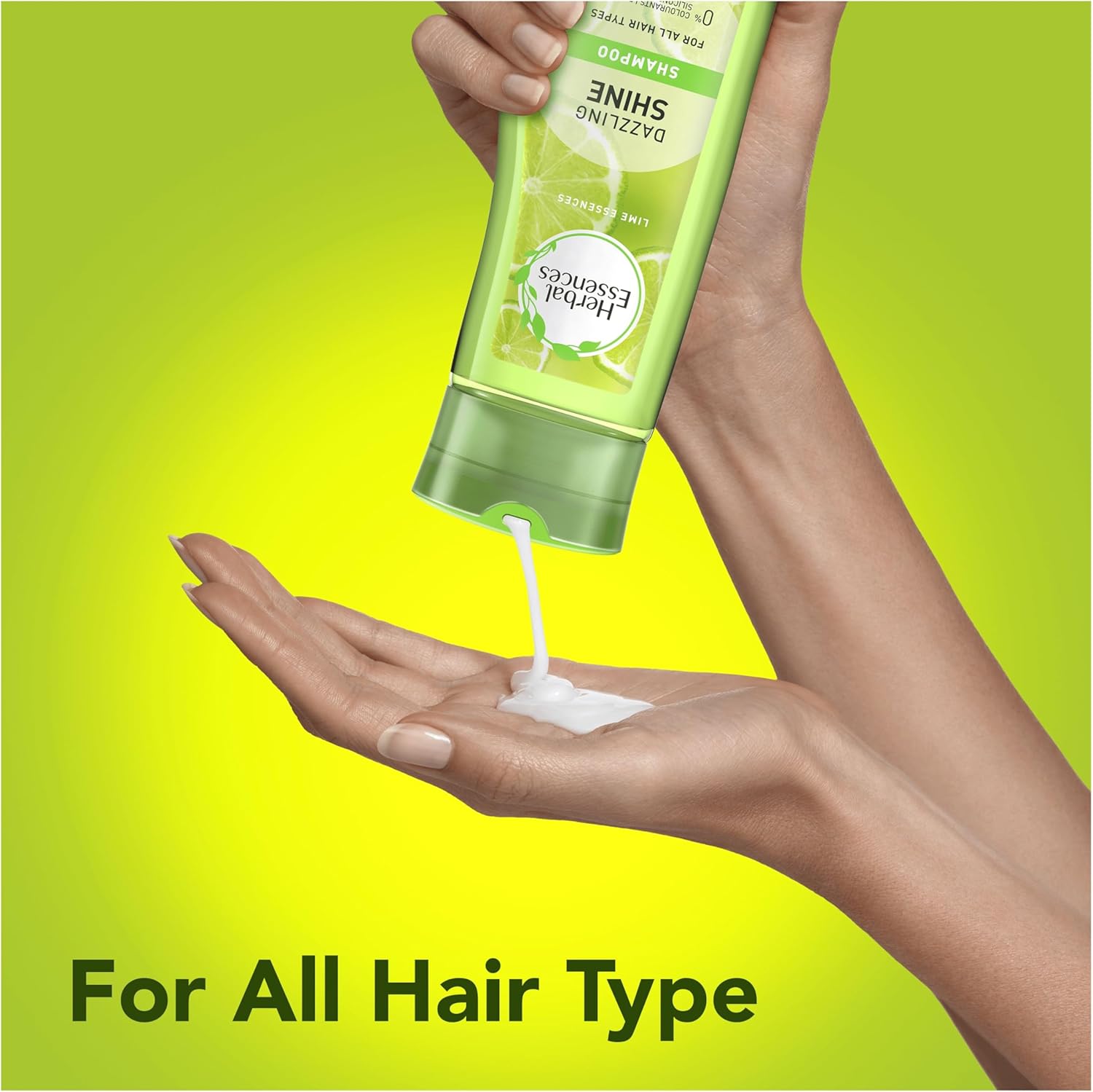 Picture of Herbal Essences Dazzling Shine Shampoo For All Hair Type 400ml France