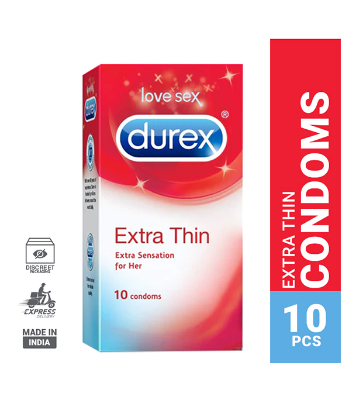 Picture of Durex Extra Thin Condoms 10 Pcs Pack INDIAN