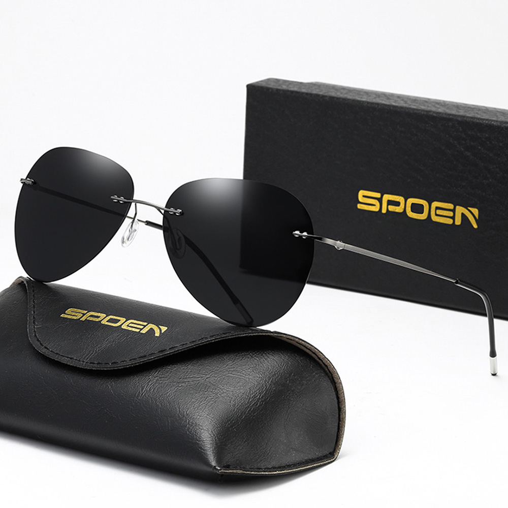 Picture of Rimeless Sunglasses Ultra lightweight Titanium