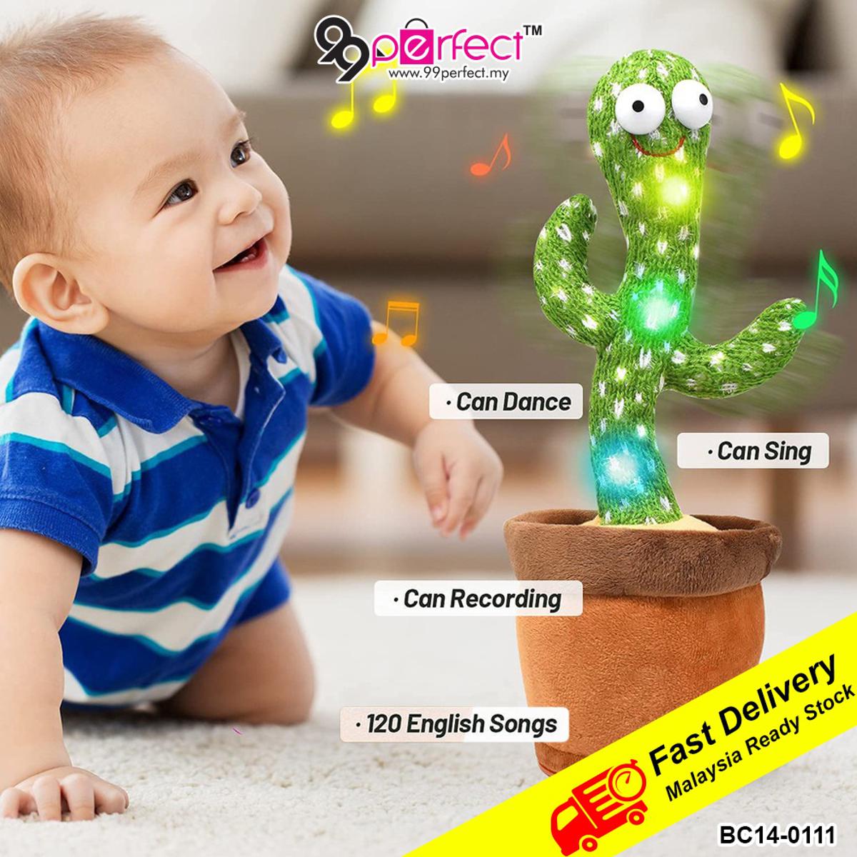 Picture of The New Dancing Cactus Singing Cactus Toy Childhood Toys Electronic Swing Cactus Doll Children Optimal Birthday Gift