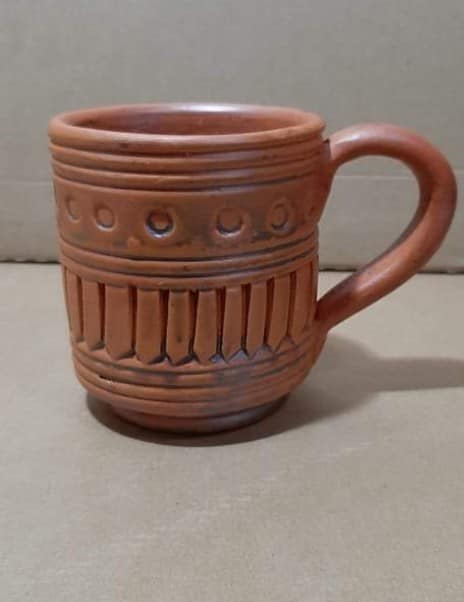 Picture of matir mug / matir glass // Clay glass - 1 piece