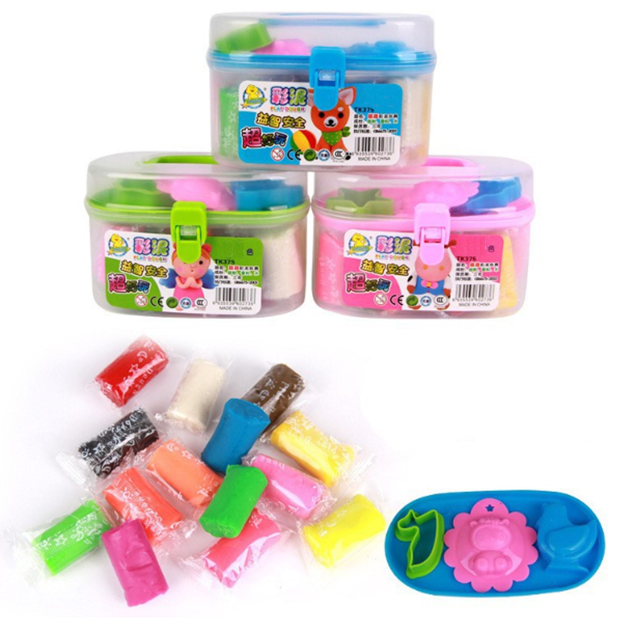 Picture of Colorful Play Dough Clay with Molding Tools Set for Kids Multi-colors