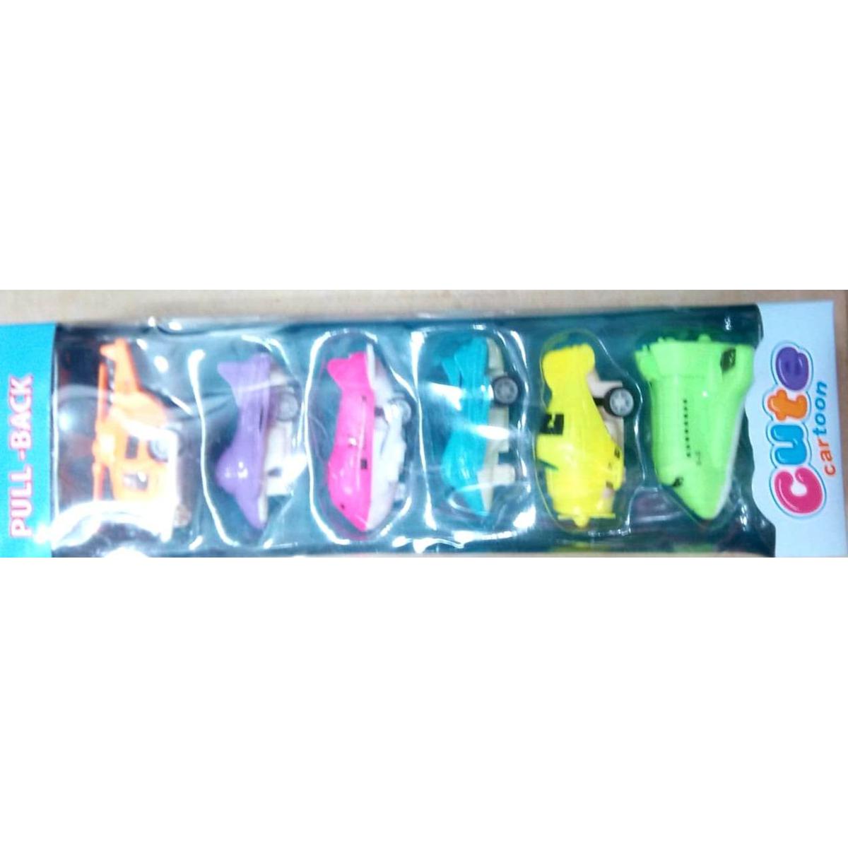 Picture of New 6pcs Mini Pullback airplane Toy Set for Kids-