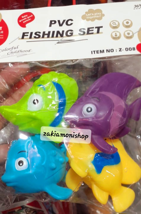 Picture of Little cute Fish toy set/ kids bathing fish- Toy