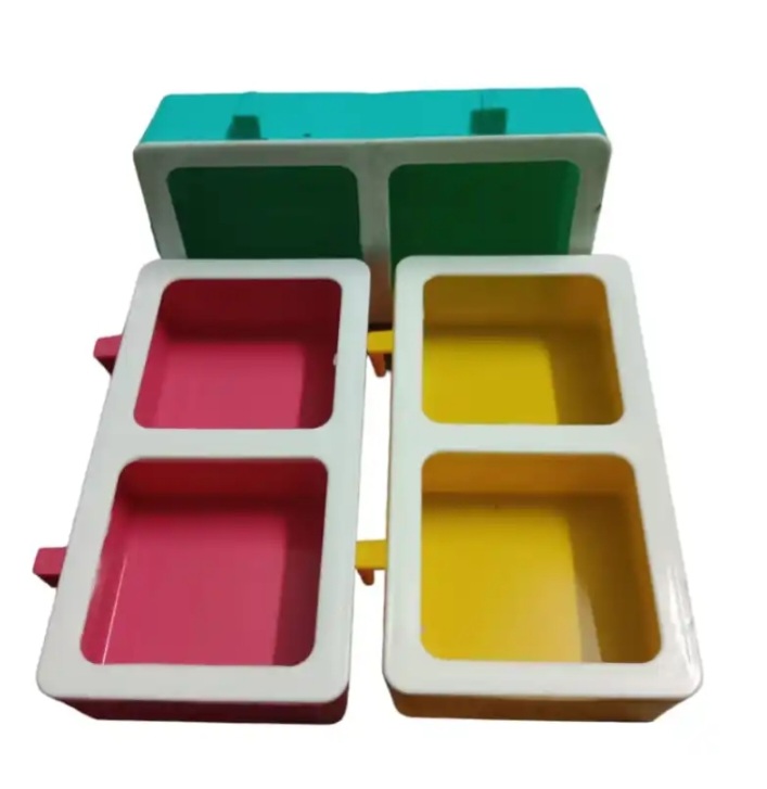 Picture of Bird food/water Cage Feeder qualityful  4 pcs