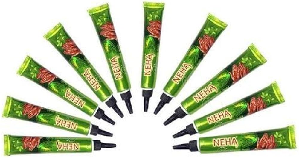 Picture of Neha Natural Mehedi  5PCS tubes (Indian)