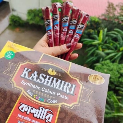Picture of Kashmiri Fast Colour Cone Mehedi -6pcs