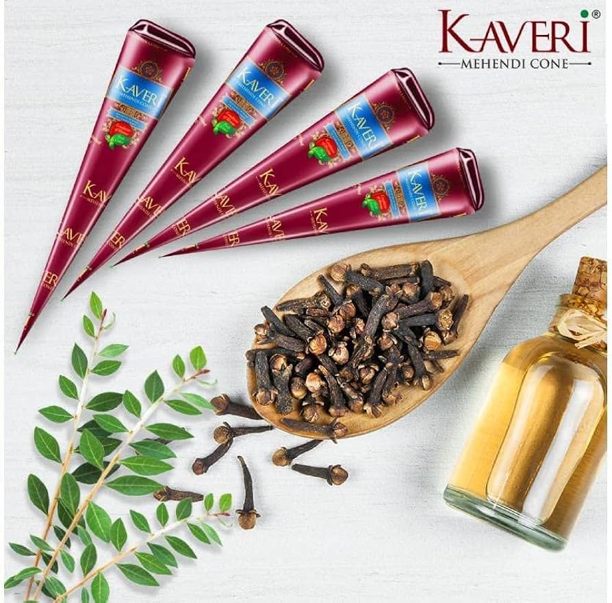 Picture of Kaveri Mehendi Cone 4pcs