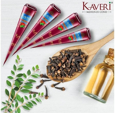 Picture of Kaveri Mehendi Cone 4pcs