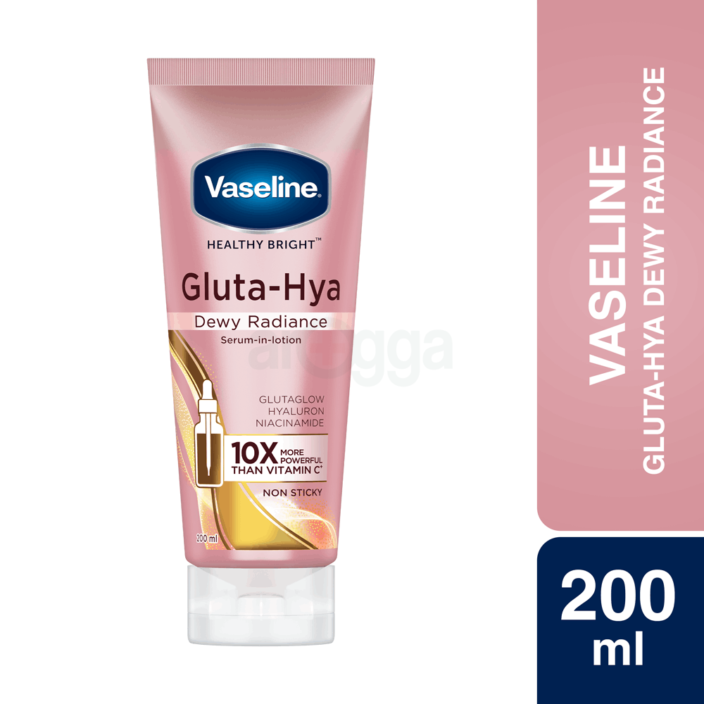 Picture of Vaseline Gluta-Hya Dewy Radiance 200ml Serum-In-Lotion, Boosted With GlutaGlow | India