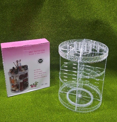 Picture of Big Size Cosmetics Organizer, Rotatable 360 degree Makeup Organizer, Makeup Kit For Women.