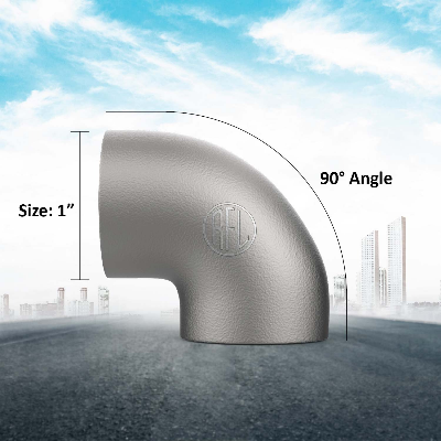 Picture of GI Plain Elbow 1" - 90°