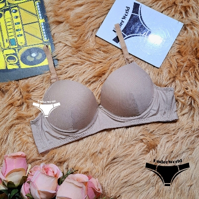 Picture of Skin Color Push-Up Padded Foam Bra - Comfortable and Supportive Women's Lingerie