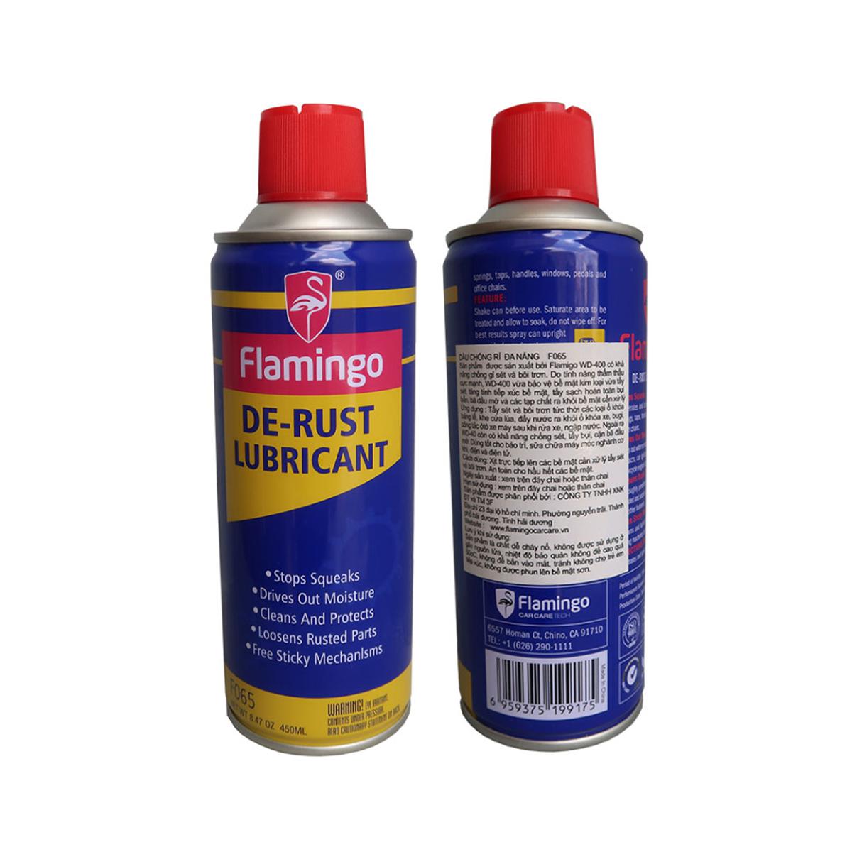 Picture of Flamingo De-Rust Lubricant  450ml