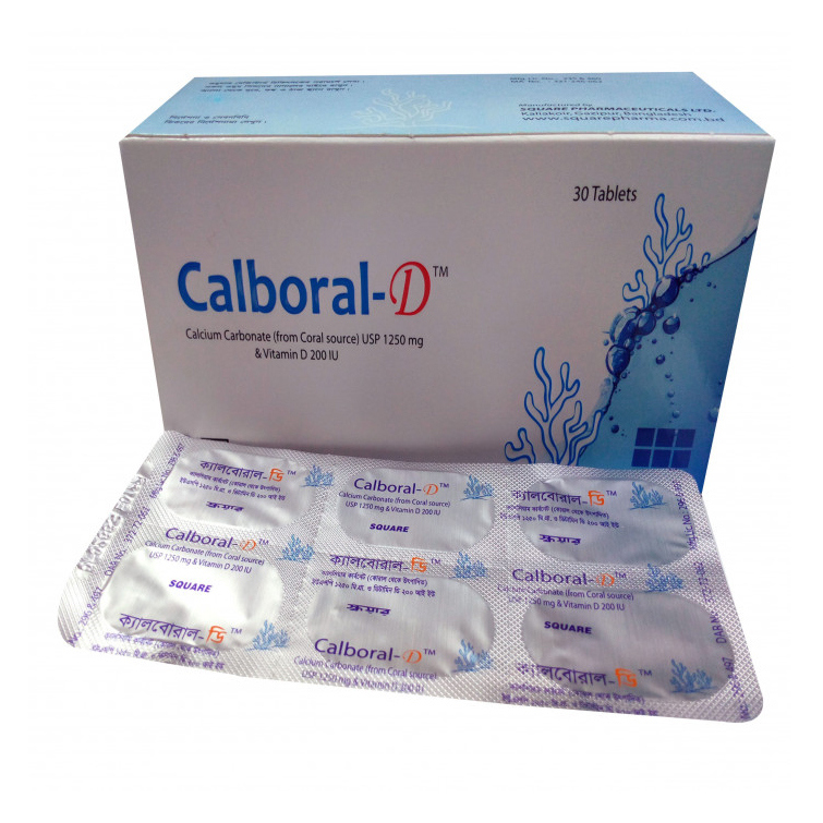 Picture of Calboral-D 1 Pot-single PCS Tablet