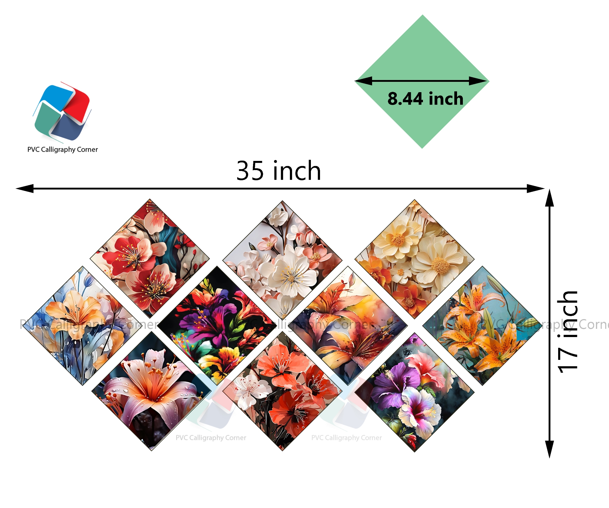 Picture of Wall Decor 10 pcs Most Unique Combo Wallmate set for Home Decoration. Wall Decoration for Home and Office