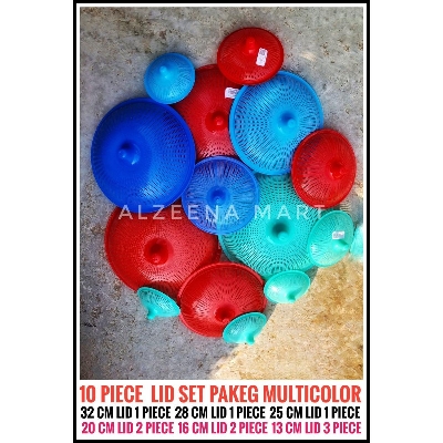 Picture of 10pis Lid Set package multicolor