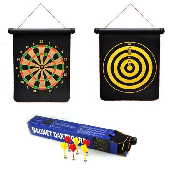 Picture of Foldable Double Sided Magnetic Dartboard 15 Inch