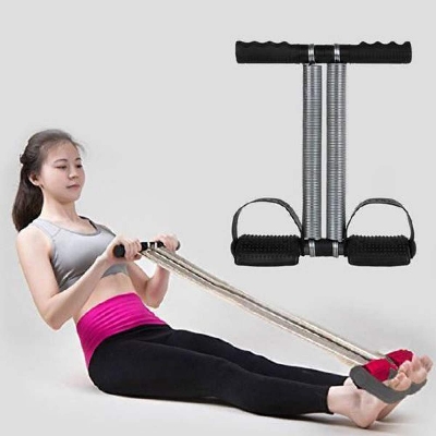 Picture of Exerciser Tummy Trimmer Double Spring - Black and Silver