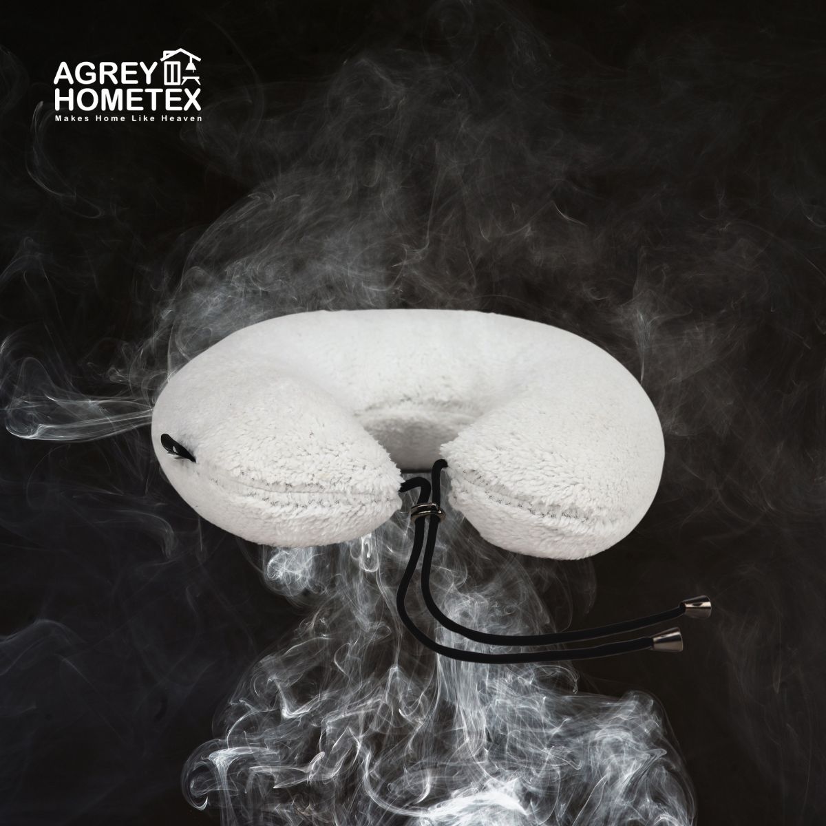 Picture of Exclusive Neck Pillow, White, (11"x12")