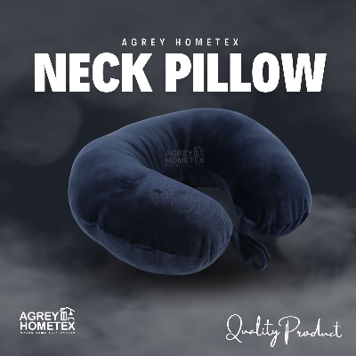 Picture of Regular Neck Pillow, Navy Blue, (11"x12")