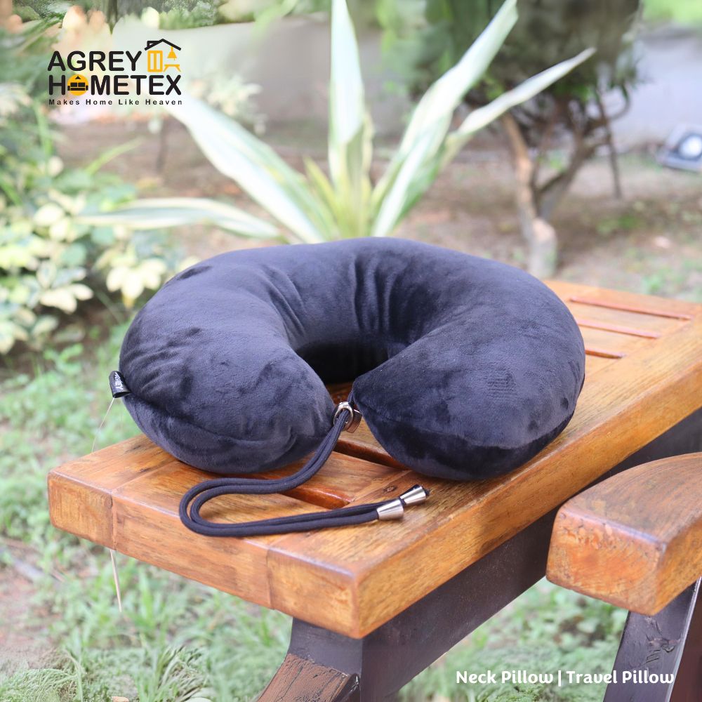 Picture of Exclusive Neck Pillow, Black, (11"x12")