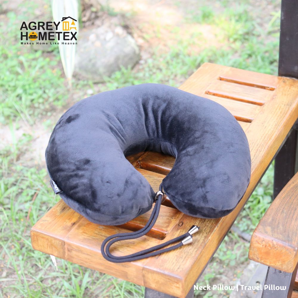 Picture of Exclusive Neck Pillow, Black, (11"x12")