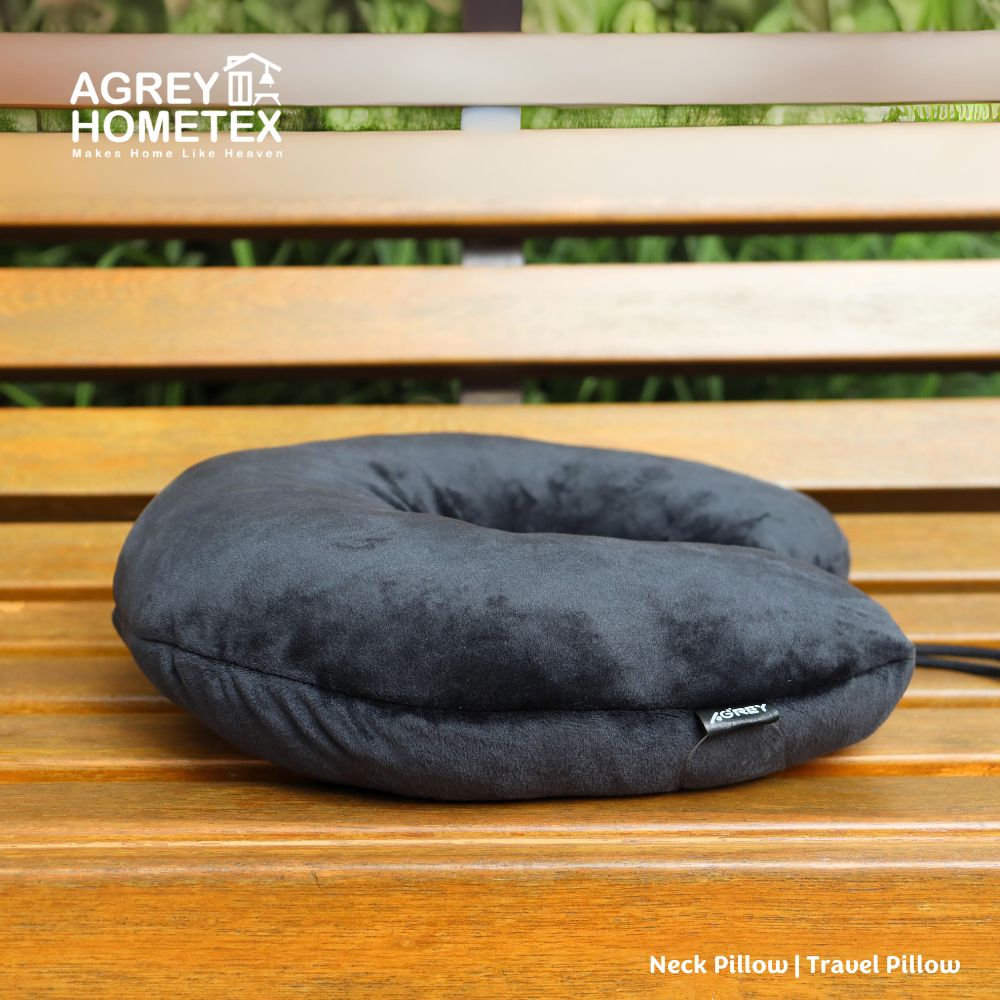 Picture of Exclusive Neck Pillow, Black, (11"x12")