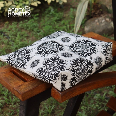 Buy  Canvas Tote Bag with Zipper, Black & White, (14"x16")  Best Price In Bangladesh