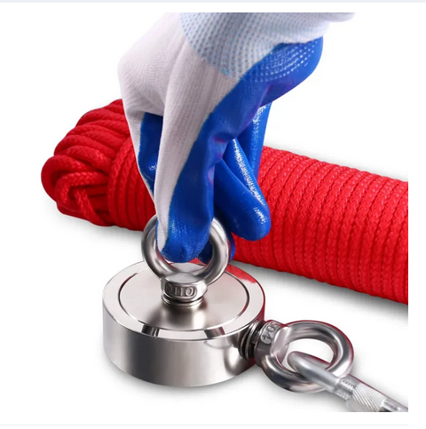 Picture of Latex Coated Cotton String Knit Liner Gloves for Gardening Wirks 1 pair