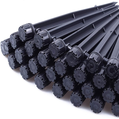Picture of 6 Pcs Drip Emitters Sprayer with Stake 360 Degree Dripper for Sprinkler Irrigation System Watering Kits