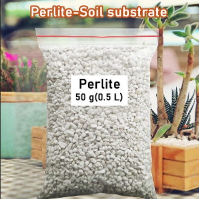 Picture of 50g (0.5L) Perlite Pellet Configure Nutrient Soil Plant Nursery Breathable Loose Soil Substrate For Garden Bonsai