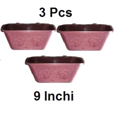 Picture of 24 CM Vertical Flower pot 3 Pcs