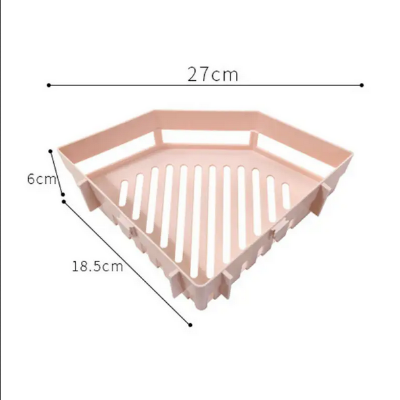 Picture of 1 Pcs China Shower Rack Shelf Bathroom Corner Storage Organiser Basket Shelf Tidy