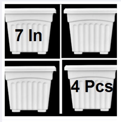 Picture of Flower Pot-7 Inchi Bp Flower Tob 4 Pcs