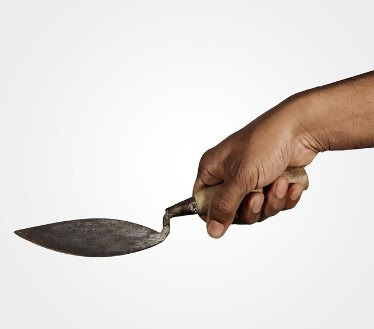 Picture of Mini Trowel for gardening works 1pc