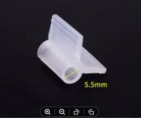 Picture of Virgin pe Greenhouse clip plastic grafting clips for tomato growing 10 pcs
