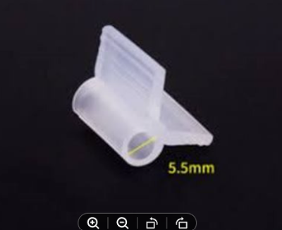 Picture of Virgin pe Greenhouse clip plastic grafting clips for tomato growing 10 pcs