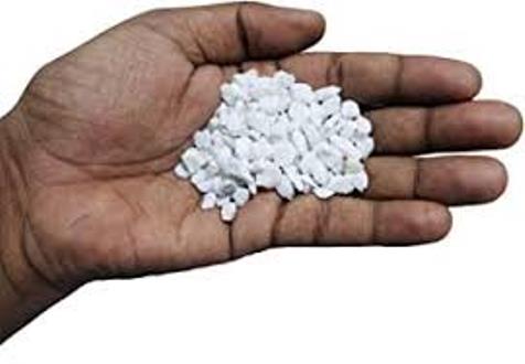 Picture of White Marble Chips for Garden, Aquarium, Indoor Outdoor Decoration Pebbles Stone 3 kg