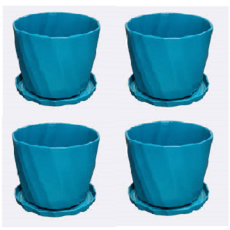 Picture of Bp Camelia 5 Inchi Flower pot 4 Pcs